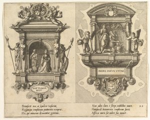 Cœnotaphiorum 22, 1563 by Johannes and Lucas van Doetecum