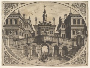 Plate from Scenographiae