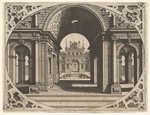 Plate from Varie Architecture by Johannes van Doetecum I