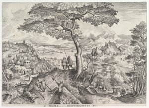 Soldiers at Rest by Johannes van Doetecum I