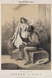 Evangeline, ballad by George Linley by John (after) Brandard