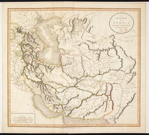 A Map of Persia by John (after) Cary