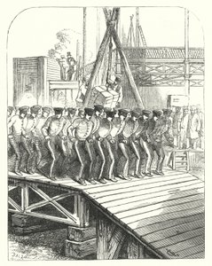 Sappers and miners working on the site of the Crystal Palace, Hyde Park, London, venue of the Great Exhibition of 1851 by John (after) Gilbert