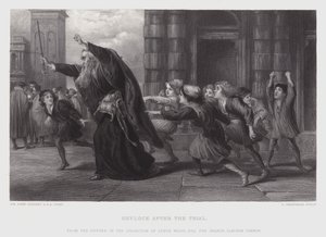 Shylock After the Trial by John (after) Gilbert
