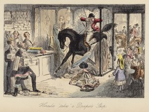 John Leech illustration for Mr Sponge