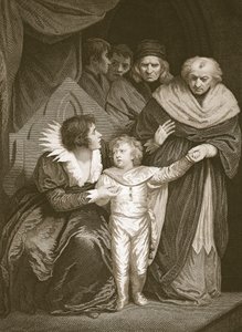 Duke of York, Brother to Edward V, Resigned by the Queen, Engraved by J. Fittler, Illustration from David Hume