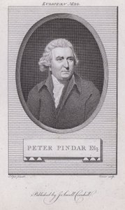 John Wolcot, English physician and satirist who wrote under the pen name Peter Pindar by John (after) Opie