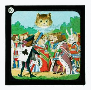 Alice in Wonderland, Coloured Lantern Slides by John (after) Tenniel