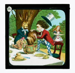 Alice in Wonderland, Coloured Lantern Slides by John (after) Tenniel