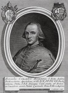 Portrait of Ercole Consalvi, Italian cardinal and politician by Walter Charles Mills