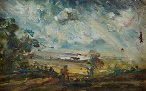 Plein Air Sketch of a Bay