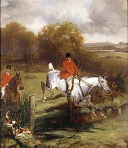 Jumping a Fence by John Alfred Wheeler