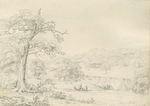 Great Barr Hall (pen drawing), nd [1799-1854]