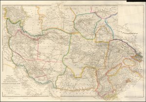 1842 Map of Central Asia