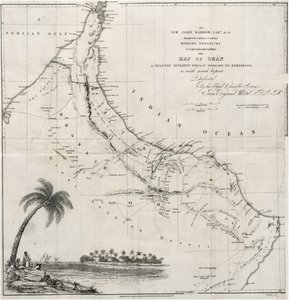 Map of Oman