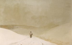 Snow and Mist (Caprice in Yellow Minor) by John Atkinson Grimshaw