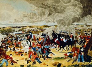 Battle of Waterloo by John Atkinson II