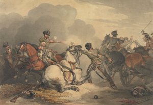 A Battle Scene by John Augustus Atkinson