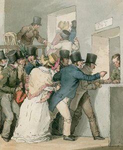 Benefit Night by John Augustus Atkinson
