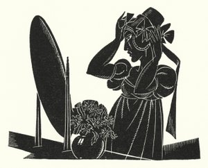 Illustration for Madame Bovary by Gustave Flaubert by John Austen