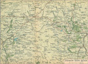 Dartmoor - South Section by John Bartholomew