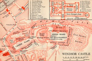 Windsor Castle, 20th Century by John Bartholomew