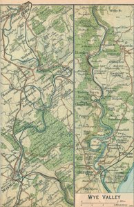 Wye Valley, c20th Century by John Bartholomew