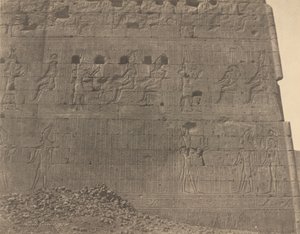 Edfu-Sculptures and Inscriptions on Oriental Face by John Beasley Greene