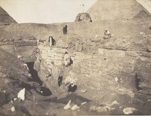 Excavations near the Sphinx