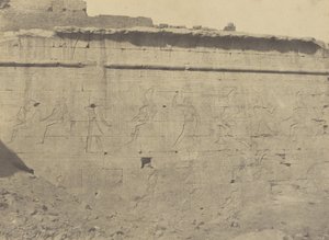 Edfu, Sculptures and Inscriptions of the Eastern Facade of the Enclosure Wall