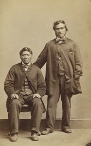 Takerei and Hapimana, c.1863