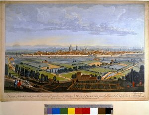 View of the City of Florence from the Convent of Capuchins in Montughi