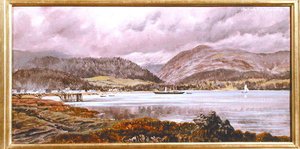 Brodick Pier, 20th August 1886 by John Brett