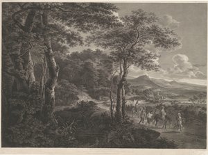 Landscape with Captured Bandits by John Browne