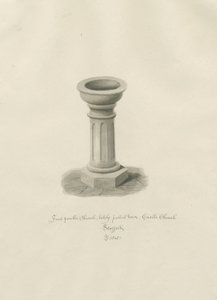 Castle Church - Font in Church