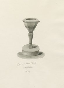 Font in Okeover Church