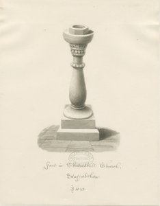 Font in Shareshill Church