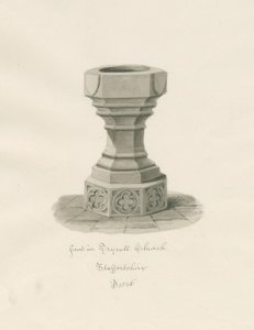 Font in Trysull Church