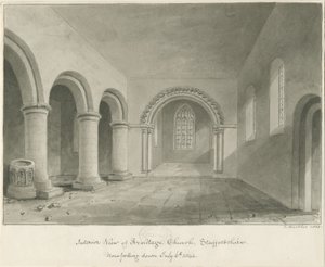 Interior of Armitage Church, 6 Jul 1844