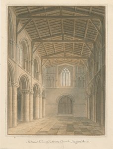 Interior of Tutbury Priory Church