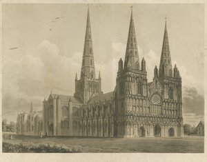 Lichfield Cathedral - North West View