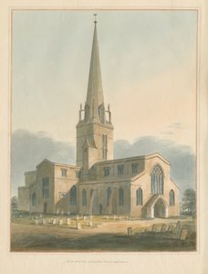 Oxfordshire - Bampton Church, 1802