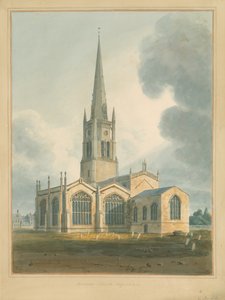 Oxfordshire - Bloxham Church, 1802