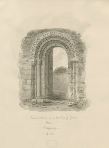 Stone - Ancient Doorway in Vicarage Garden