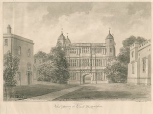 Tixall Hall and Gatehouse, 1841