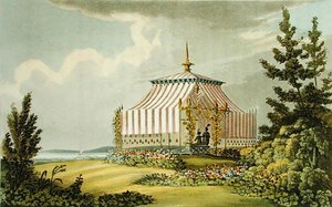 A Venetian Tent, from Ackermann