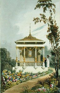 Rural Residences: An Alcove, from Ackermann