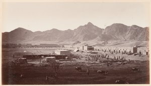 Western end of Dakka Fort, looking towards Khurd Khyber by John Burke