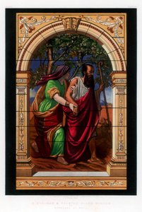A Stained and Painted Glass Window