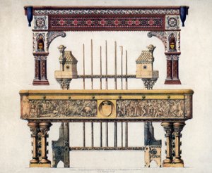 Billiard tables, 19th century